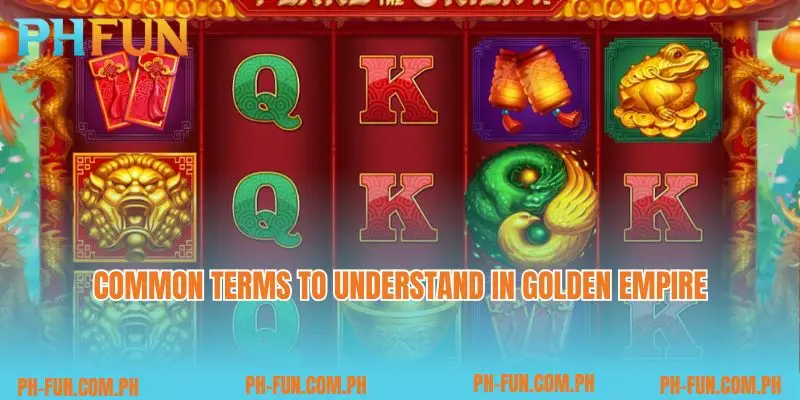 Common terms to understand in Golden Empire